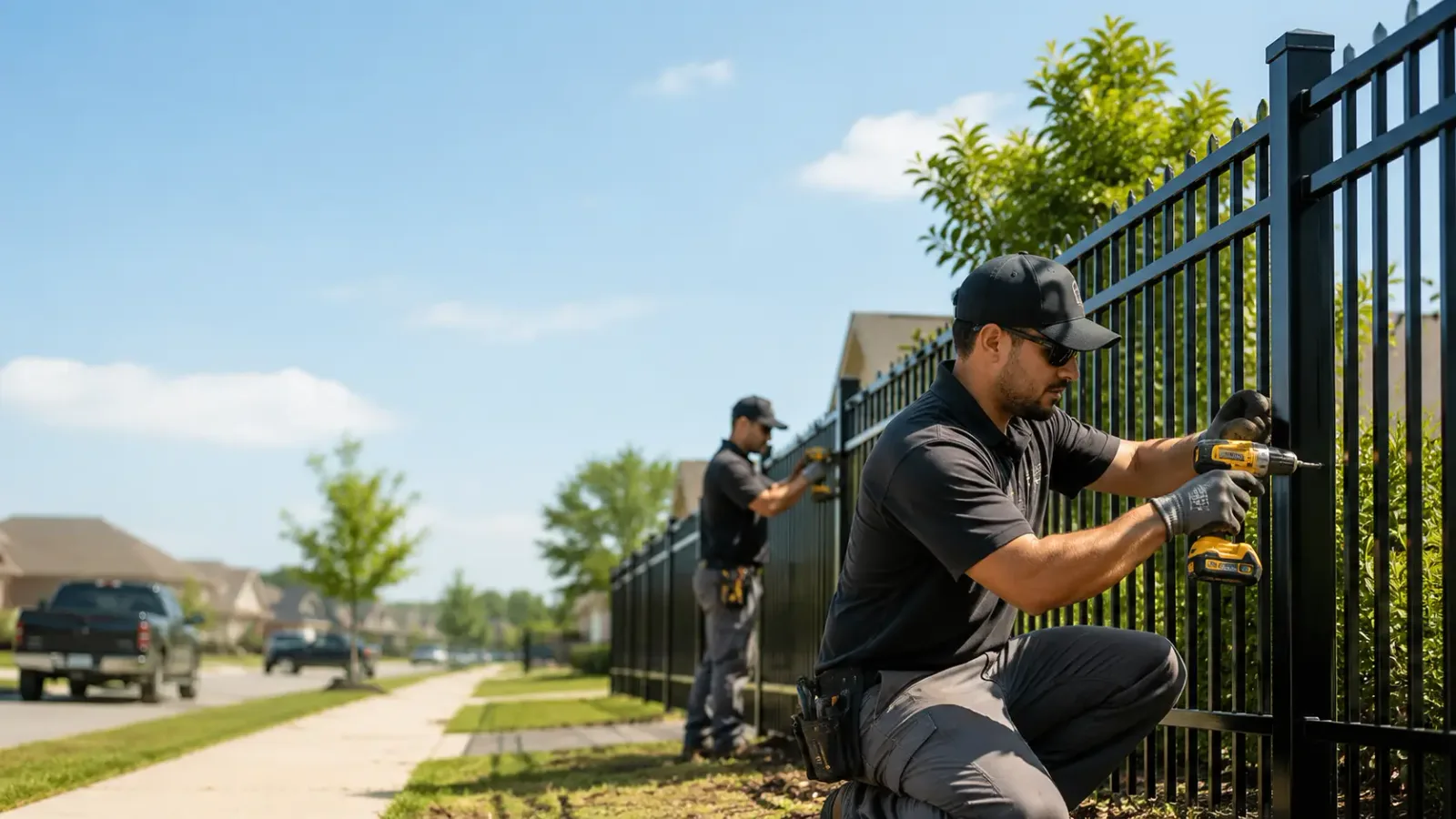 Metal Fence Installation in Belmont, WV